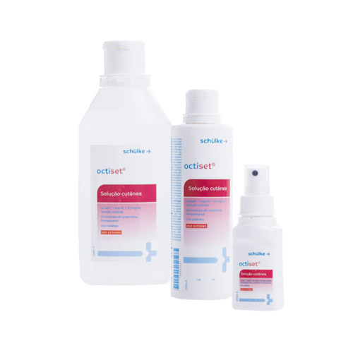 5282223-Octiset 1 mg/ml + 20 mg/ml 250 mL solução cutânea-Higiluxonline.pt