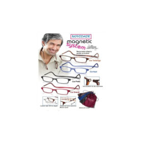 Magnetic System Oculos Leitura Corona+1.0 Azul