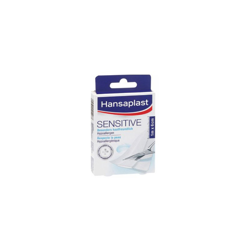 Hansaplast Banda Sensitive 1m x 6cm