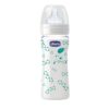 6975417-Chicco Nature Glass Biberão Látex Neutro 0M+  240ml-Higiluxonline.pt