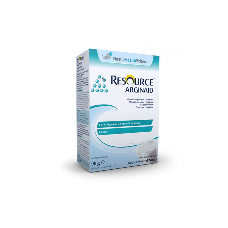 Nestlé RESOURCE Arginaid Neutro 14 Carteiras