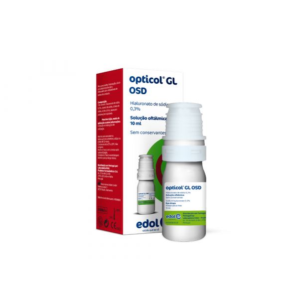 Edol Opticol GL OSD Solução Oftálmica 0,3% 10ml
