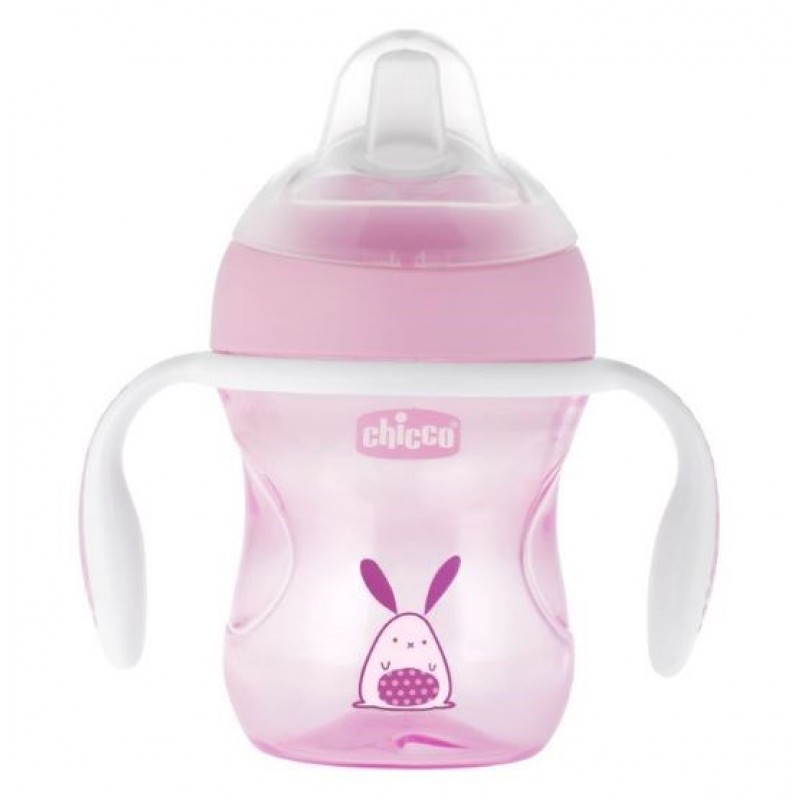 7762534-Chicco Copo Transição Girl 4M+ 1 copo-Higiluxonline.pt
