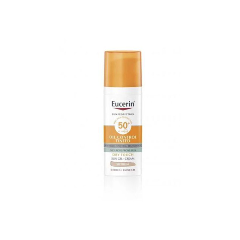 Eucerin Sun Face Oil Control Cor Média FPS 50+ 50 ml-higiluxonline.pt