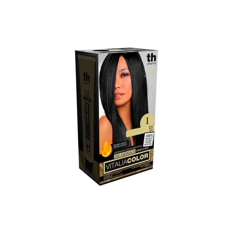 VITALIA COLOR TINTA Nº1 SEM AMONÍACO NEGRO 1 UD
