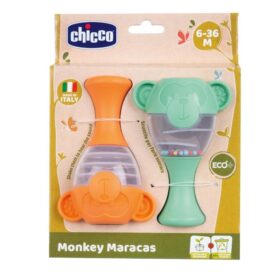 Chicco brinquedo Maracas Macacos Eco