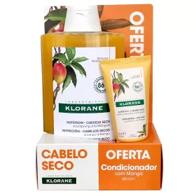 Klorane Champô de Manteiga de Manga c/ Oferta Bálsamo Após-Champô de Manteiga de Manga 400 mL + 50 mL