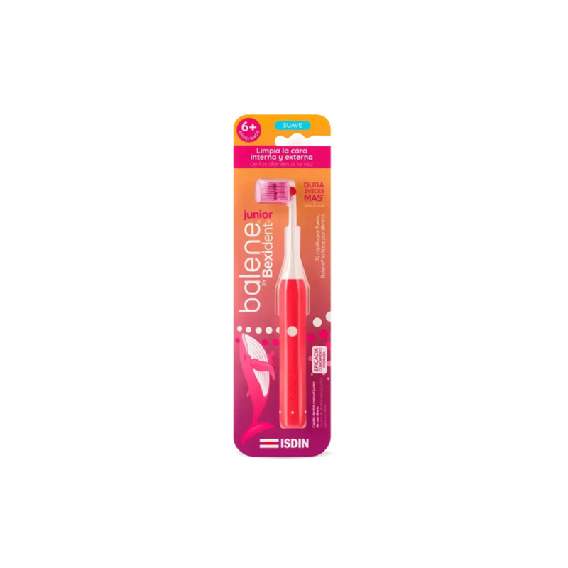 Balene by Bexident Junior Escova Infantil Rosa +6 Anos